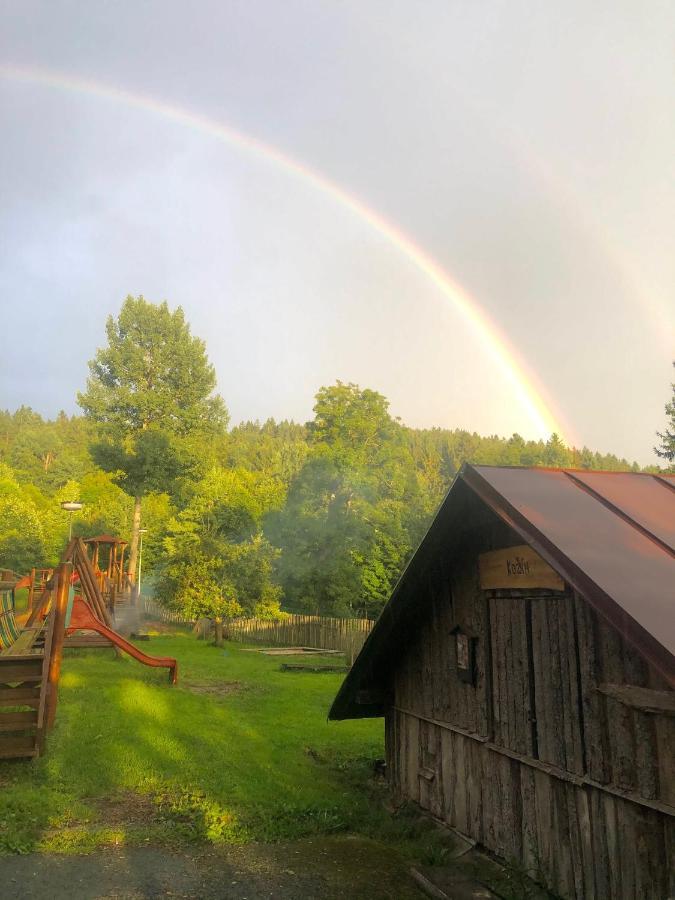 Penzion Pohádka Hojsova Stráž Esterno foto