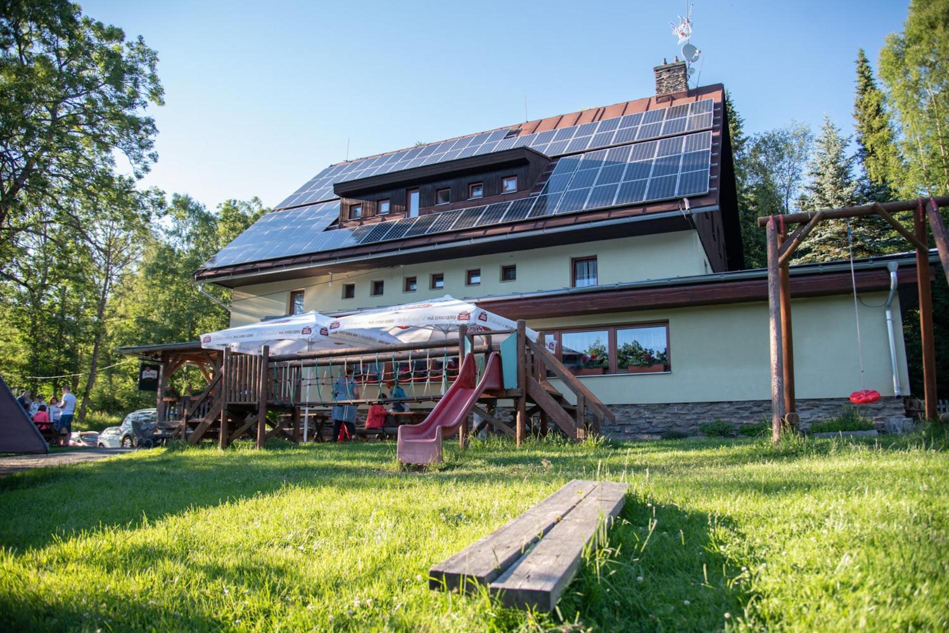 Penzion Pohádka Hojsova Stráž Esterno foto